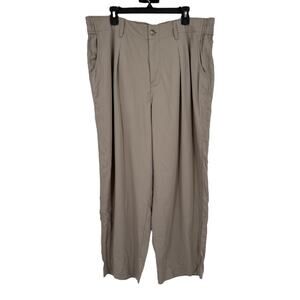 Madewell Neale straight leg pants tan size 16W